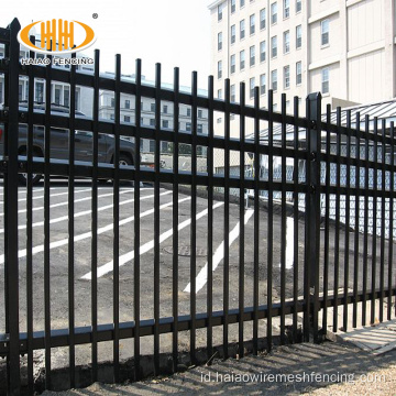 Panel pagar besi batang logam berkualitas tinggi
